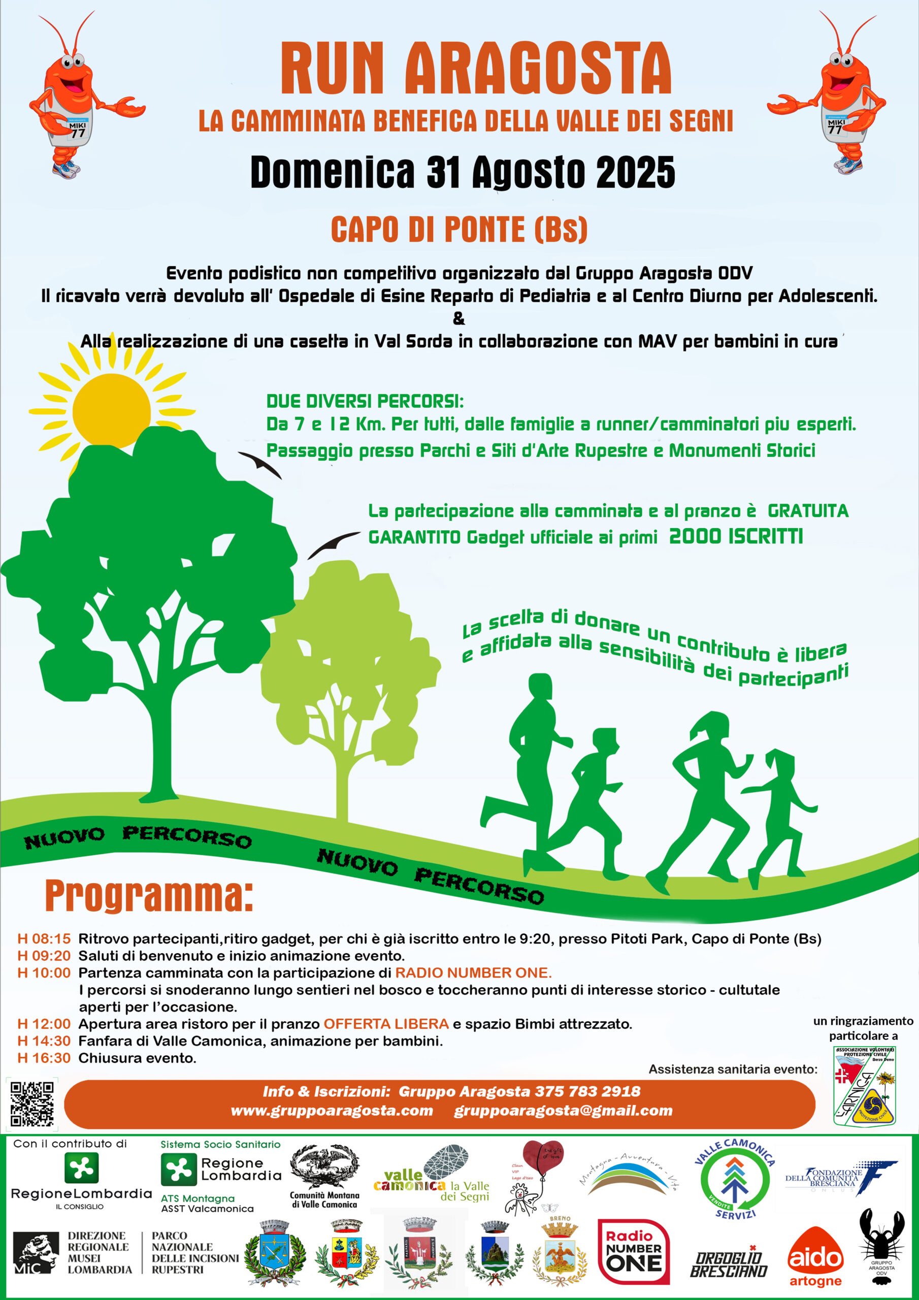 locandina run 25 arnica def