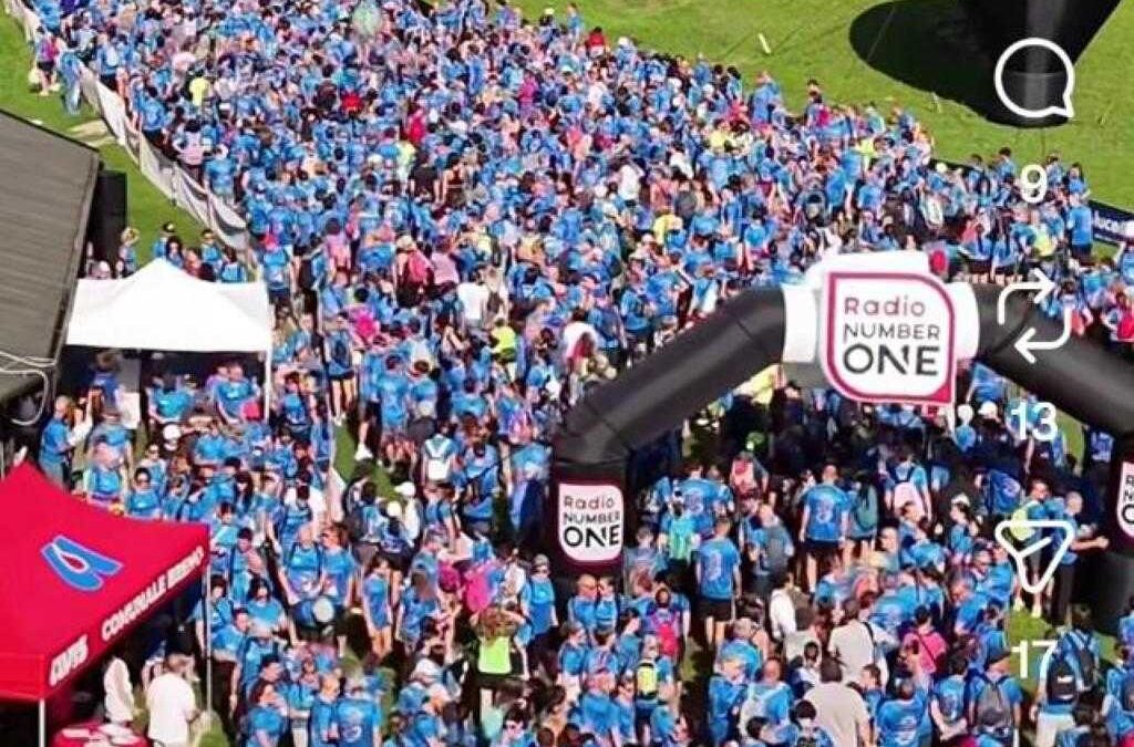 In 2.400 di corsa: è l’onda azzurra della solidarietà